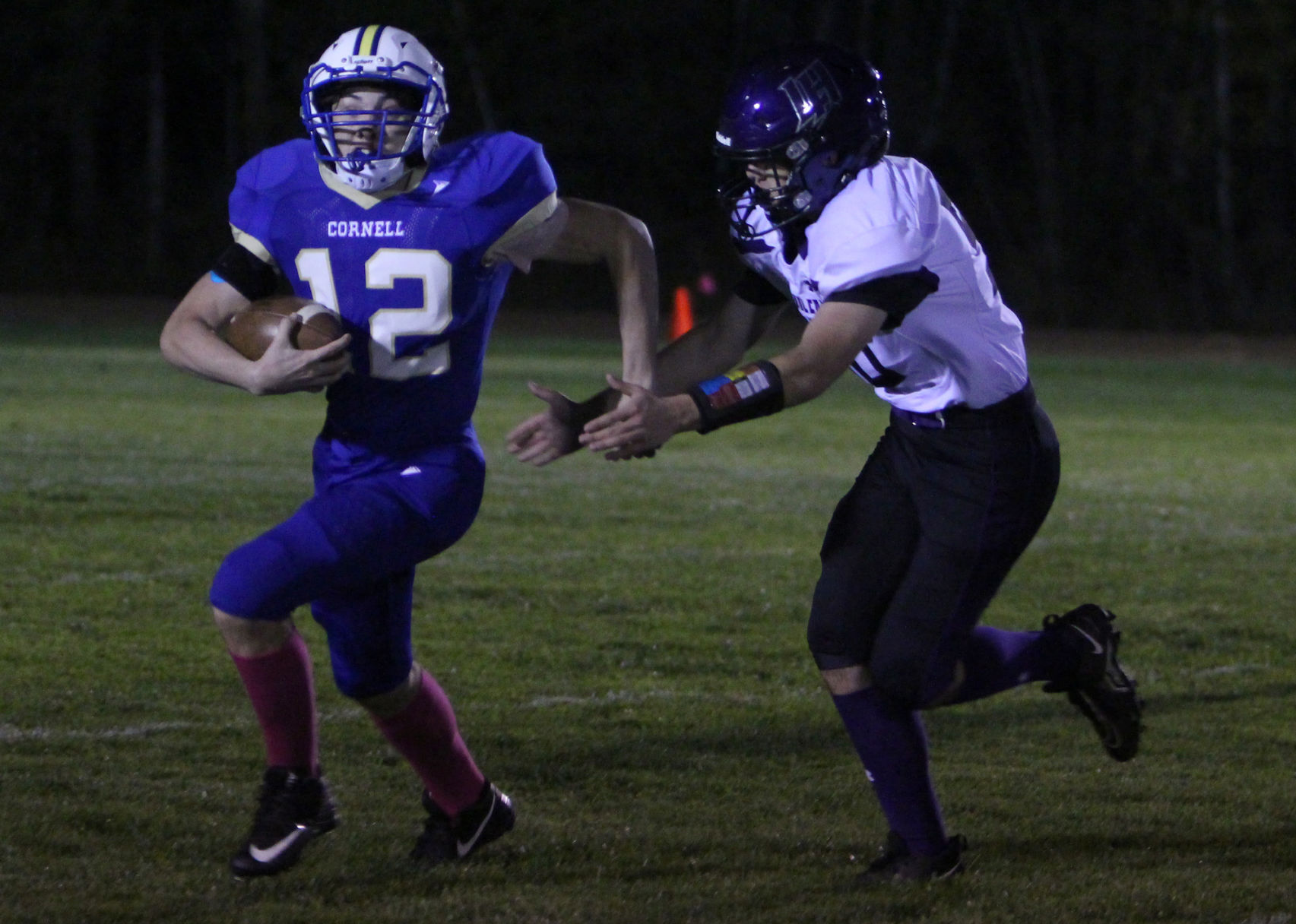 Lake Holcombe at Cornell football 10-15-21